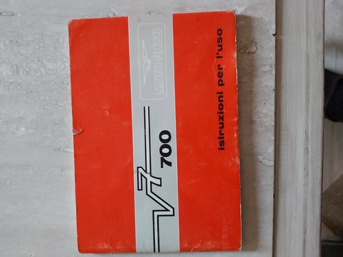 Guzzi v700 uso - uso, manutenzione